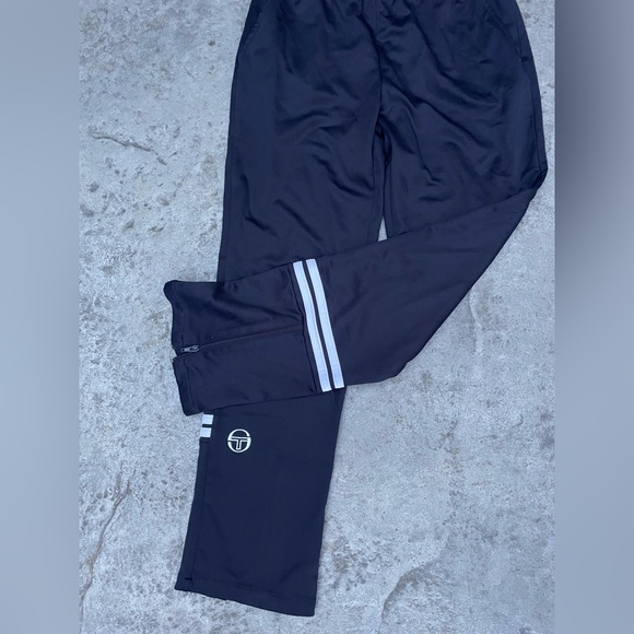Sergio Tacchini Orion Track Pants in Navy/White - Picture 4 of 8